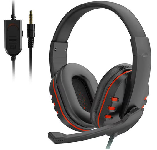 3.5Mm Wired Gaming Headphones Game Headset Noise Cancelling Earphone with Microphone Volume Control for PS4 Play Station 4 PC